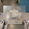 I Will Praise Him In Every Season | DTF Transfer Ready to Press | Fall Scripture Heat Transfer