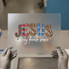 Jesus Is My Favorite Season | DTF Transfer Ready to Press | Merry Christian Heat Transfer