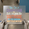 Christian Southside Kingdom | DTF Transfer Ready to Press | Bold Christian Heat Transfer