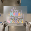 Praying Mama Raising Warriors DTF Transfer | Ready to Press Heat Transfer