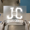 JC Jesus Christ John 14:6 | DTF Transfer Ready to Press | Collegiate Heat Transfer
