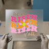 He Is Risen Y'all | DTF Transfer Ready to Press | Retro Easter Heat Transfer
