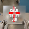 Keep Calm and Trust God DTF Transfer Ready to Press | Christian Style Heat Transfer