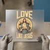 Love Like Jesus | DTF Transfer Ready to Press | Vintage Faith Heat Transfer