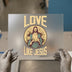 Love Like Jesus | DTF Transfer Ready to Press | Vintage Faith Heat Transfer