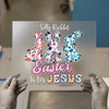 Silly Rabbit Easter Is For Jesus DTF Transfer Ready to Press | Spring Floral Heat Transfer