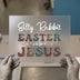 Silly Rabbit Easter is for Jesus | DTF Transfer Ready to Press | Retro Leopard Print Heat Transfer