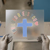 The Lord Bless You Cross | DTF Transfer Ready to Press | Christian Heat Transfer