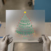 Prince of Peace Christmas Tree | DTF Transfer Ready to Press | Holiday Heat Transfer