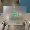 Prince of Peace Christmas Tree | DTF Transfer Ready to Press | Holiday Heat Transfer