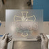 Jesus The Way Cross DTF Transfer Ready to Press | Faith Heat Transfer