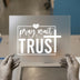 Pray Wait Trust | DTF Transfer Ready to Press | Faith Heat Transfer