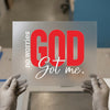 No Worries God Got Me | DTF Transfer Ready to Press | Faith Heat Transfer