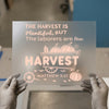 Harvest Is Plentiful Quote | DTF Transfer Ready to Press | Autumn Heat Transfer