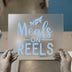 Meals On Reels Fishing Enthusiast | DTF Transfer Ready to Press | Nautical Heat Transfer