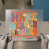 Make Heaven Crowded Retro Phrase | DTF Transfer Ready to Press | Groovy Heat Transfer