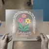Isaiah 40:8 "Forever" Floral | DTF Transfer Ready to Press | Retro Floral Heat Transfer