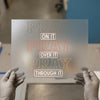 Pray On It Pray Over It Prayer | DTF Transfer Ready to Press | Inspirational Heat Transfer