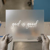 God Is Good Psalm 107:1 | DTF Transfer Ready to Press | Scriptural Heat Transfer