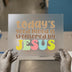 Today's Good Mood is Sponsored by Jesus | DTF Transfer Ready to Press | Retro Christian Heat Transfer