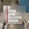 Jesus Acronym DTF Transfer Ready to Press | Christian Heat Transfer