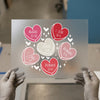 Bible Verse Candy Hearts | DTF Transfer Ready to Press | Christian Heat Transfer