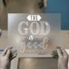 The God Is Good | DTF Transfer Ready to Press | Faith Heat Transfer