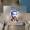 MLK Dream Like A King | DTF Transfer Ready to Press | Watercolor Art Heat Transfer