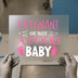 Pregnant of Not a Food Baby | DTF Transfer Ready to Press | Humorous Maternity Heat Transfer
