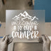 Welcome To Our Camper | DTF Transfer Ready to Press | Mountain Heat Transfer