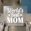 World's Best Mom | DTF Transfer Ready to Press | Script Heat Transfer