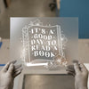 It's A Good Day To Read A Book | DTF Transfer Ready to Press | Cozy Literacy Heat Transfer