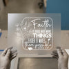 Faith Makes Things Possible Quote | DTF Transfer Ready to Press | Inspirational Heat Transfer