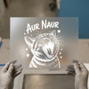 Aur Naur Yawning Cat | DTF Transfer Ready to Press | Humorous Pet Heat Transfer