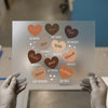 Black History Month Inspiring Hearts | DTF Transfer Ready to Press | Motivational Heat Transfer