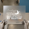 I Read Past My Bedtime | DTF Transfer Ready to Press | Cozy Moon Book Heat Transfer