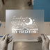 I Read Past My Bedtime | DTF Transfer Ready to Press | Cozy Moon Book Heat Transfer
