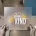 Bee Kind Sunflower & Bee | DTF Transfer Ready to Press | Motivational Heat Transfer