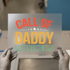 Call of Daddy Parenting Ops | DTF Transfer Ready to Press | Retro Heat Transfer