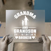 Grandma & Grandson Bond | DTF Transfer Ready to Press | Family Heat Transfer