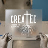 Created With A Purpose DTF Transfer Ready to Press | Christian Tree of Life Heat Transfer