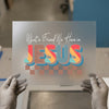 What a Friend We Have in Jesus | DTF Transfer Ready to Press | Retro Religious Heat Transfer