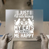 Cat Lover Quote | DTF Transfer Ready to Press | Pet Parent Heat Transfer