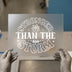 Stronger Than The Storm Quote | DTF Transfer Ready to Press | Inspirational Heat Transfer