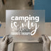 Camping Is My Favorite Therapy | DTF Transfer Ready to Press | Adventure Heat Transfer