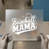 Baseball Mama DTF Transfer Ready to Press | Sports Mom Heat Transfer