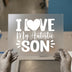 I Love My Autistic Son DTF Transfer Ready to Press | Bold Statement Heat Transfer