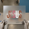Jesus Is The Answer Quote | DTF Transfer Ready to Press | Faith Heat Transfer