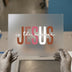 Jesus Is The Answer Quote | DTF Transfer Ready to Press | Faith Heat Transfer
