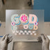 God is Good All The Time DTF Transfer Ready to Press | Retro Floral Heat Transfer
